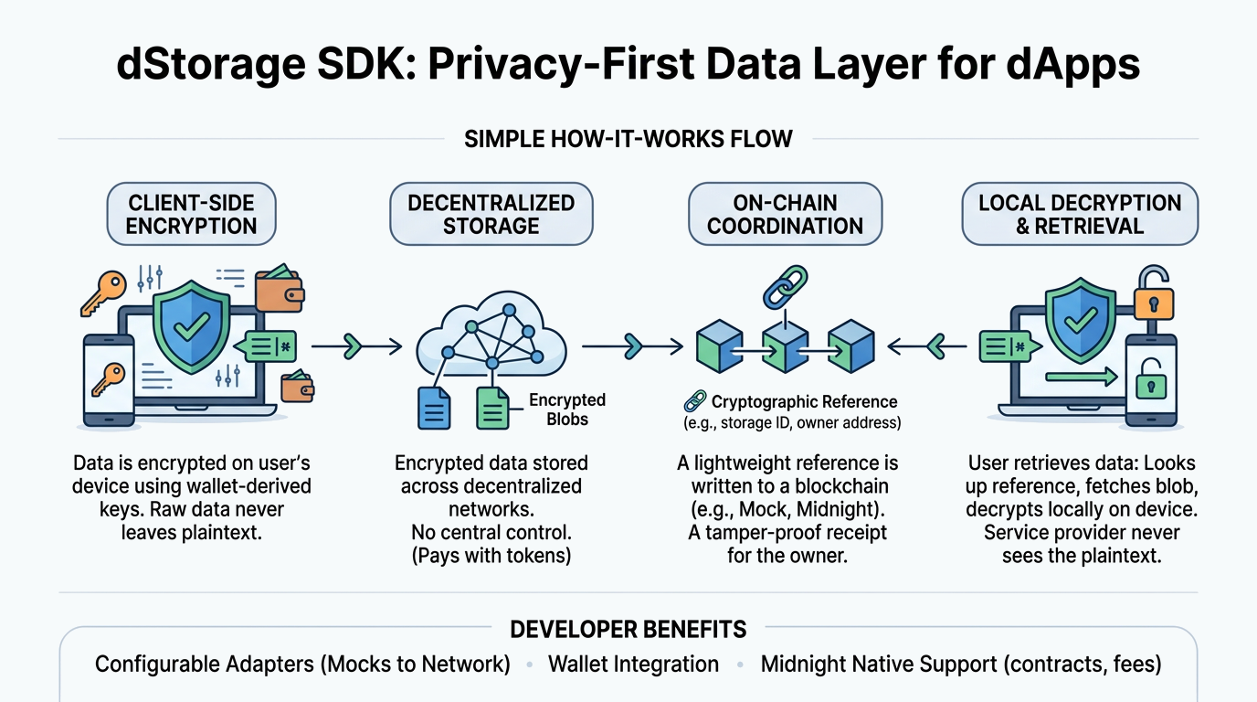 dStorage SDK How It Works